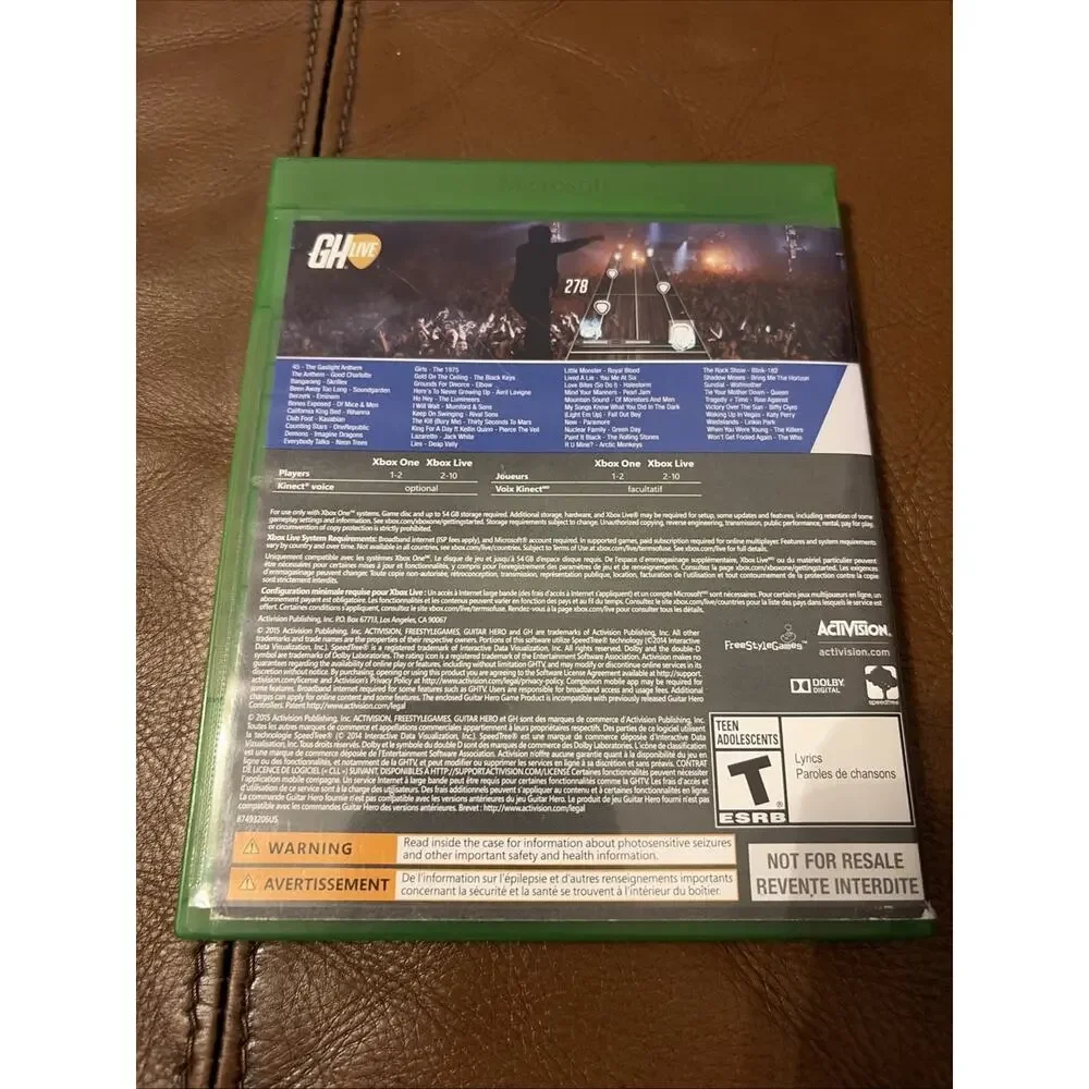 Guitar Hero Live Xbox One